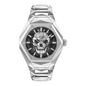 Philipp Plein The $kull Spikes Bracelet Watch Silver Mens